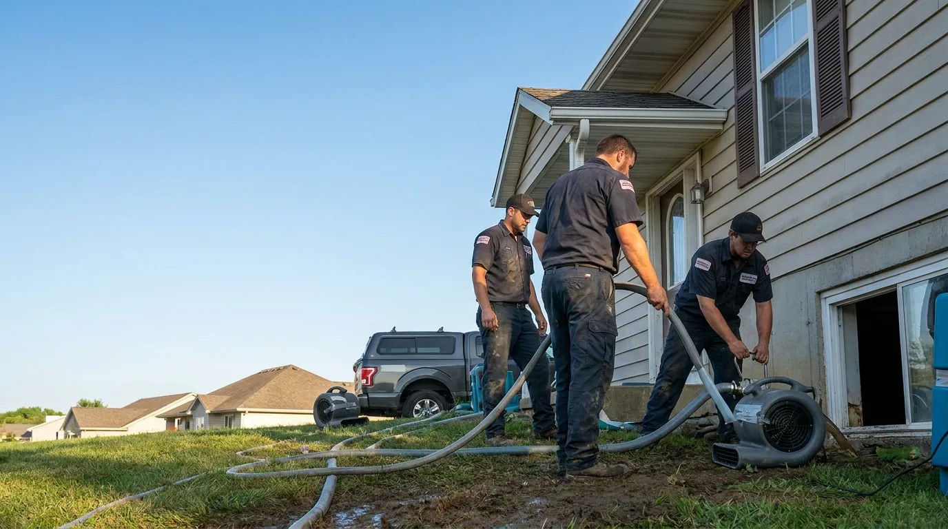 Water Removal in Fayetteville, AR near me